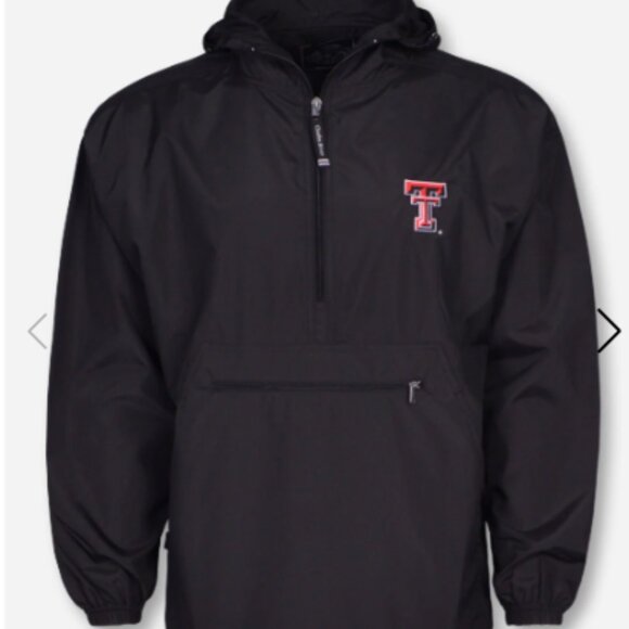 Texas Tech Charles River "Pack N Go" Pride Half Zip Pullover size Medium - Picture 2 of 2